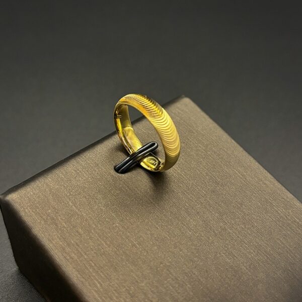 Universe Cat's Eye Mystic Elegant Gold Plated Wedding Handcrafted s Rings Special Occasion