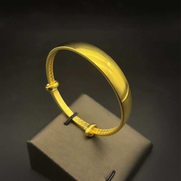 Universe Flat Gloss Slide Bracelets Special Occasion Elegant Gold Plated Wedding Heritage Premium Quality Fashion Jewelry